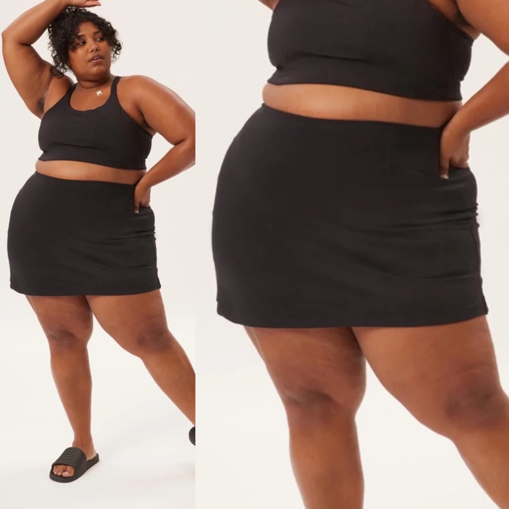 Girlfriend Collective Sport Skort Black XL